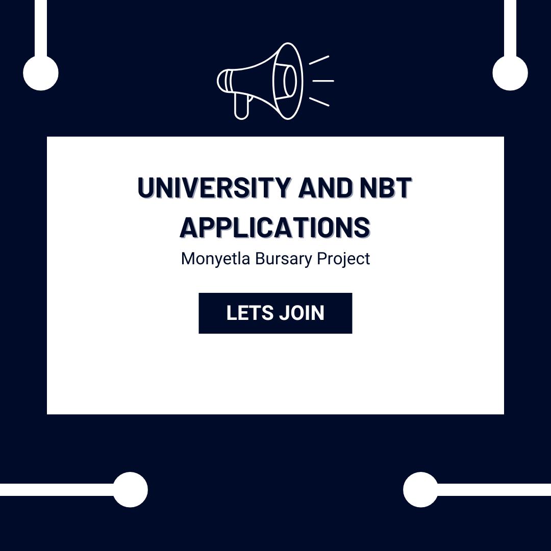 University and National Benchmark Test [NBT] Applications